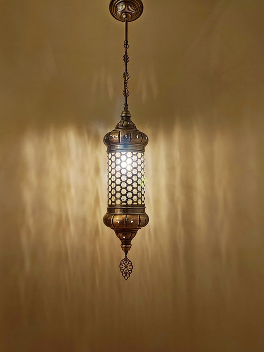 Pendant Light Hanging Chain Fixture Lantern, Lantern Single Hanging Lamp - Anatolia Lighting