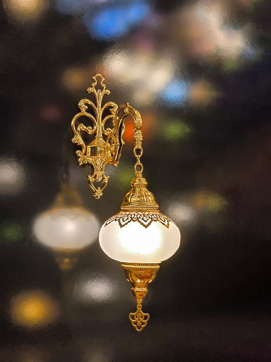 Turkish Mosaic Sconce Light, Wall Sconce Lamp, Moroccan Handmade Wall Sconce Lamp Light