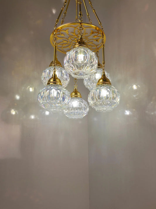 Pendant Chandelier Light Fixture, Living Room Chandelier Lantern - Anatolia Lighting