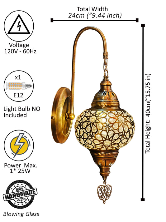 Handcrafted Wall Light Unique Sconce Lighting for Your Home