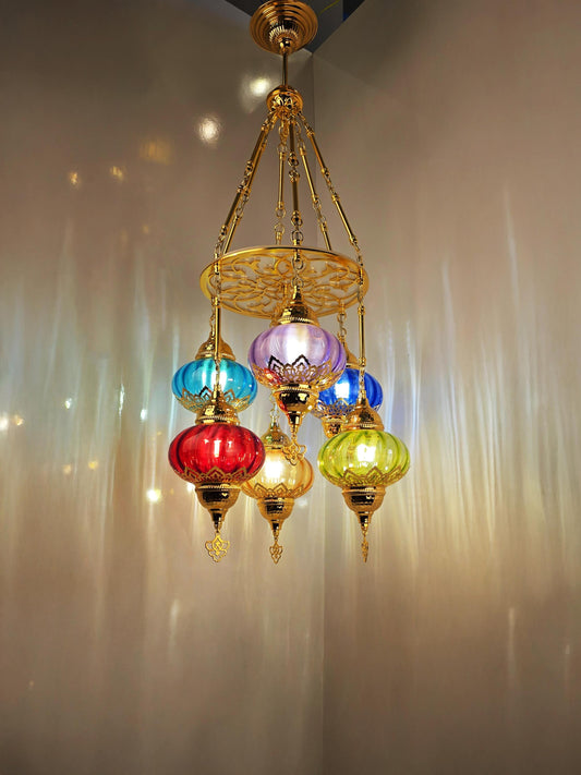 Pendant Chandelier Light Fixture, Living Room Chandelier Lantern
