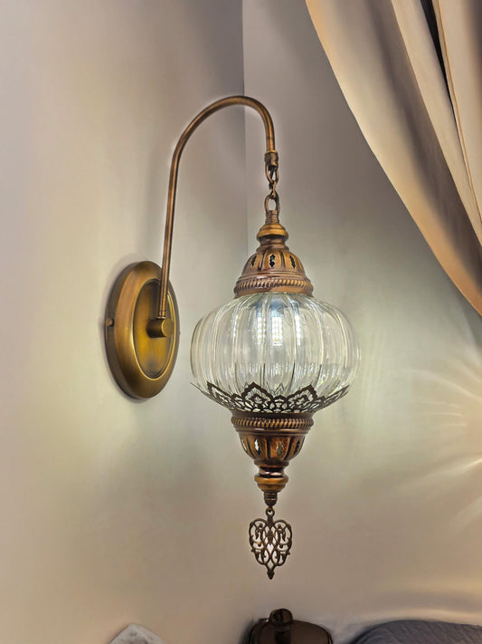 Brass Wall Lamps for living room, Sconce Light Fixture, Sconce lighting for Stairwell