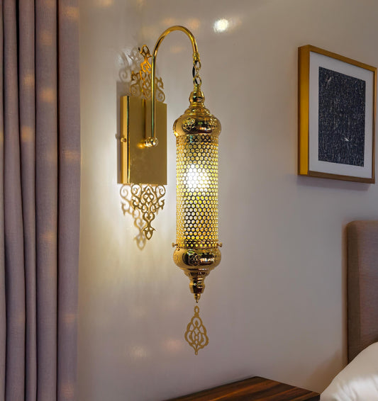 Sconce Lighting Wall Lamp Unique Gold Color, Wall Lamp for Any Idea for Your Home