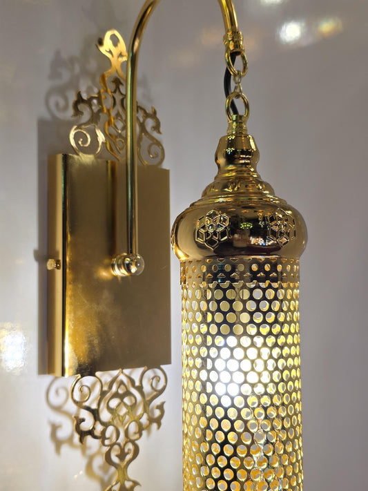 Sconce Lighting Wall Lamp Unique Gold Color, Wall Lamp for Any Idea for Your Home