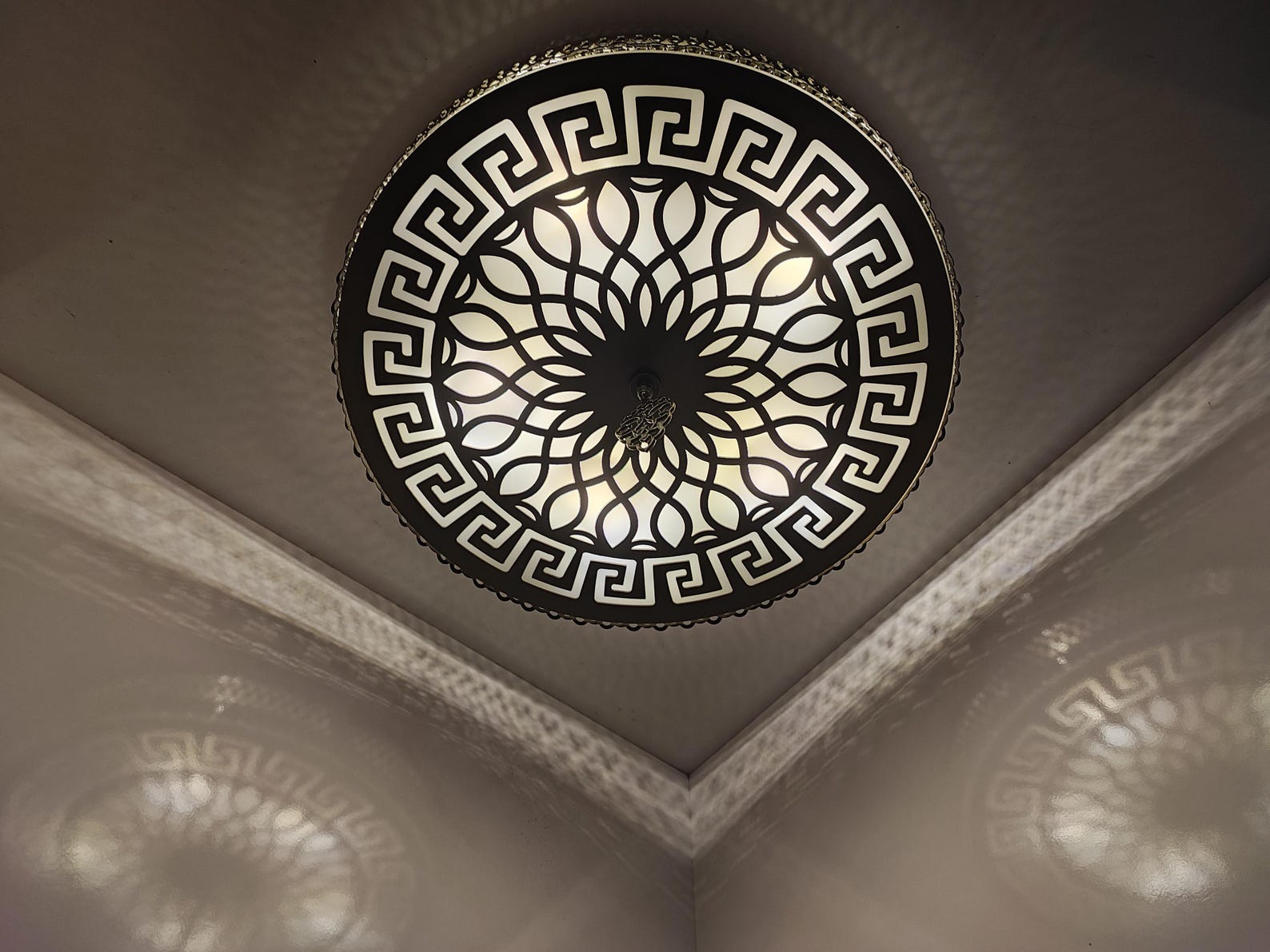 Flush Mount Light Shade, Turkish Ceiling Moroccan Lamp, Unique Sconce Lamp, Authentic Lamp - Anatolia Lighting