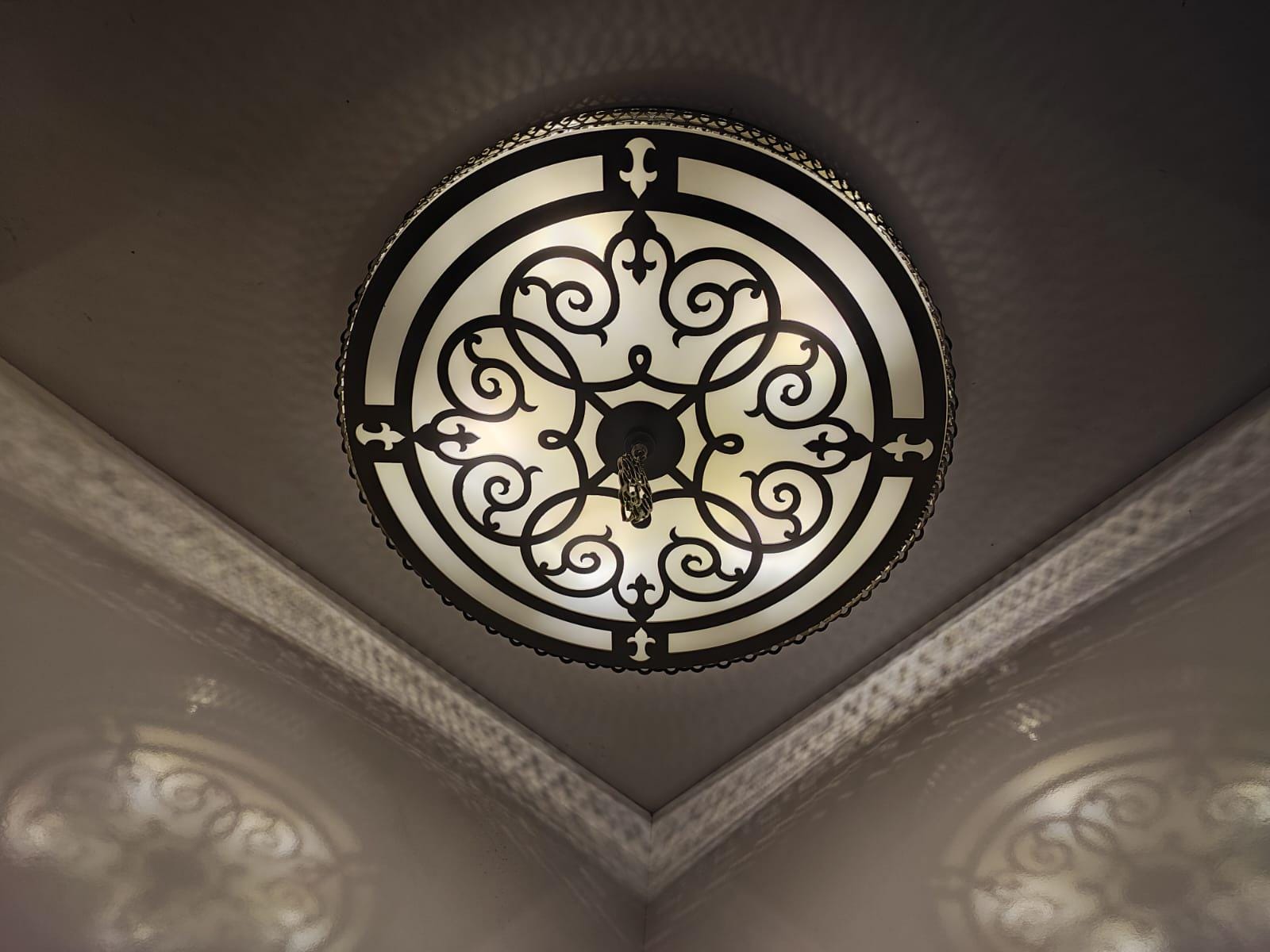 Flush Mount Light Shade, Turkish Ceiling Moroccan Lamp, Unique Sconce Lamp, Authentic Lamp - Anatolia Lighting