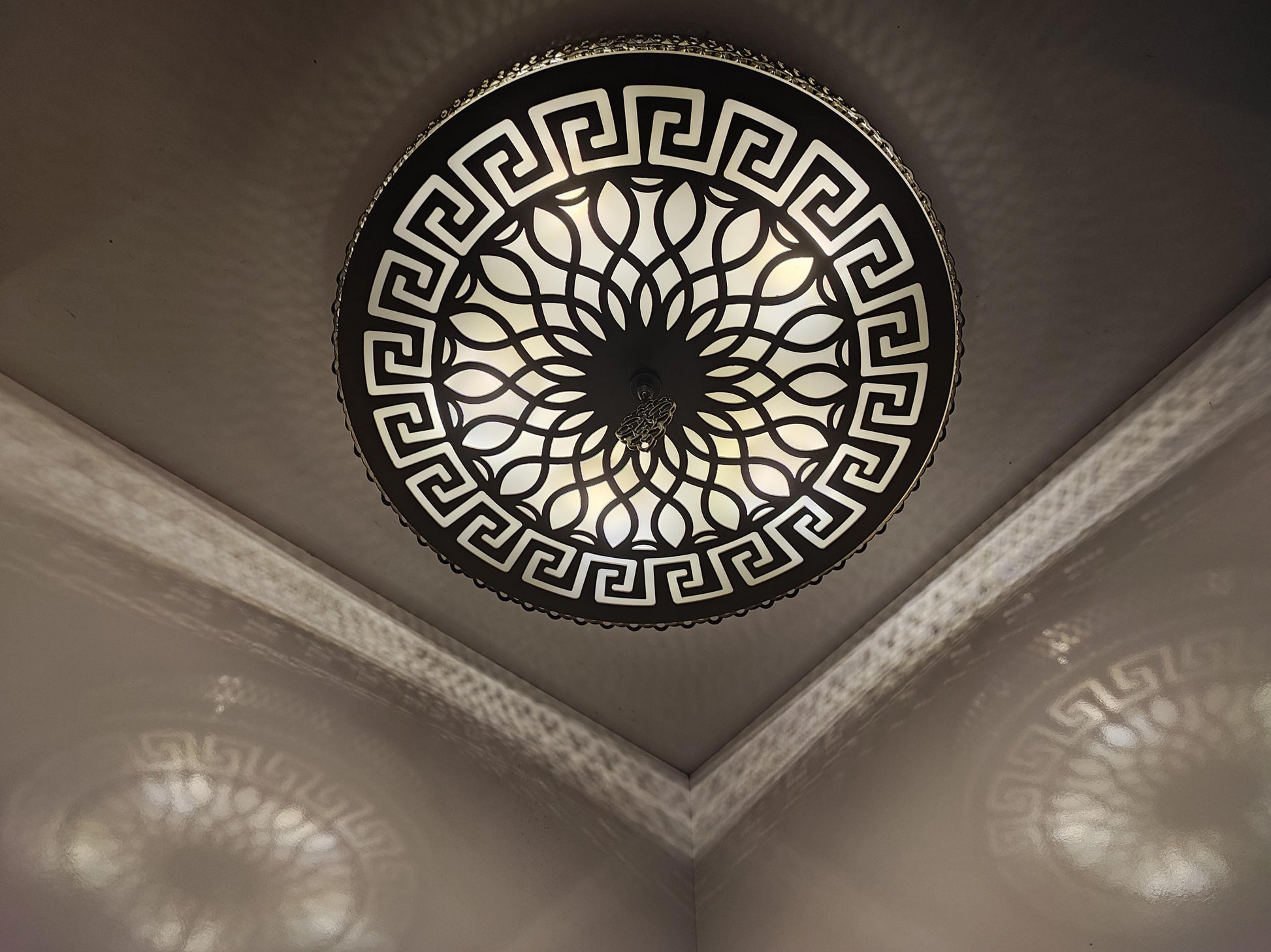 Flush Mount Light Shade, Turkish Ceiling Moroccan Lamp, Unique Sconce Lamp, Authentic Lamp - Anatolia Lighting