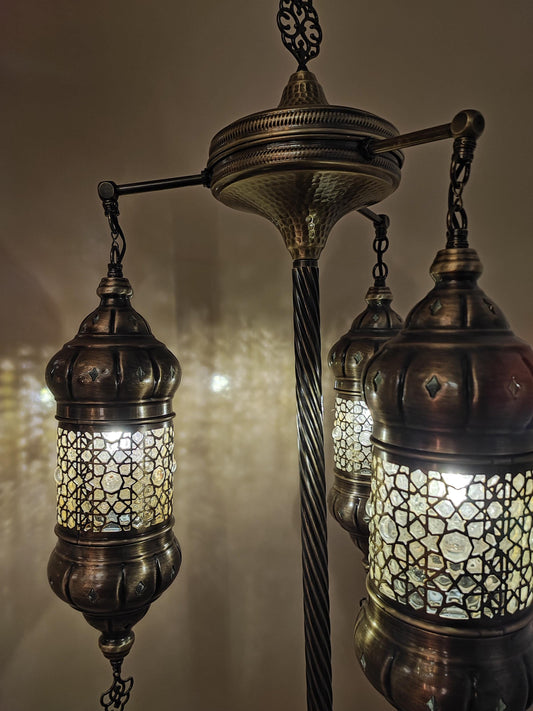 Turkish Moroccan Floor Lamp, Mosaic Bedside Lamp, Turkish Lights