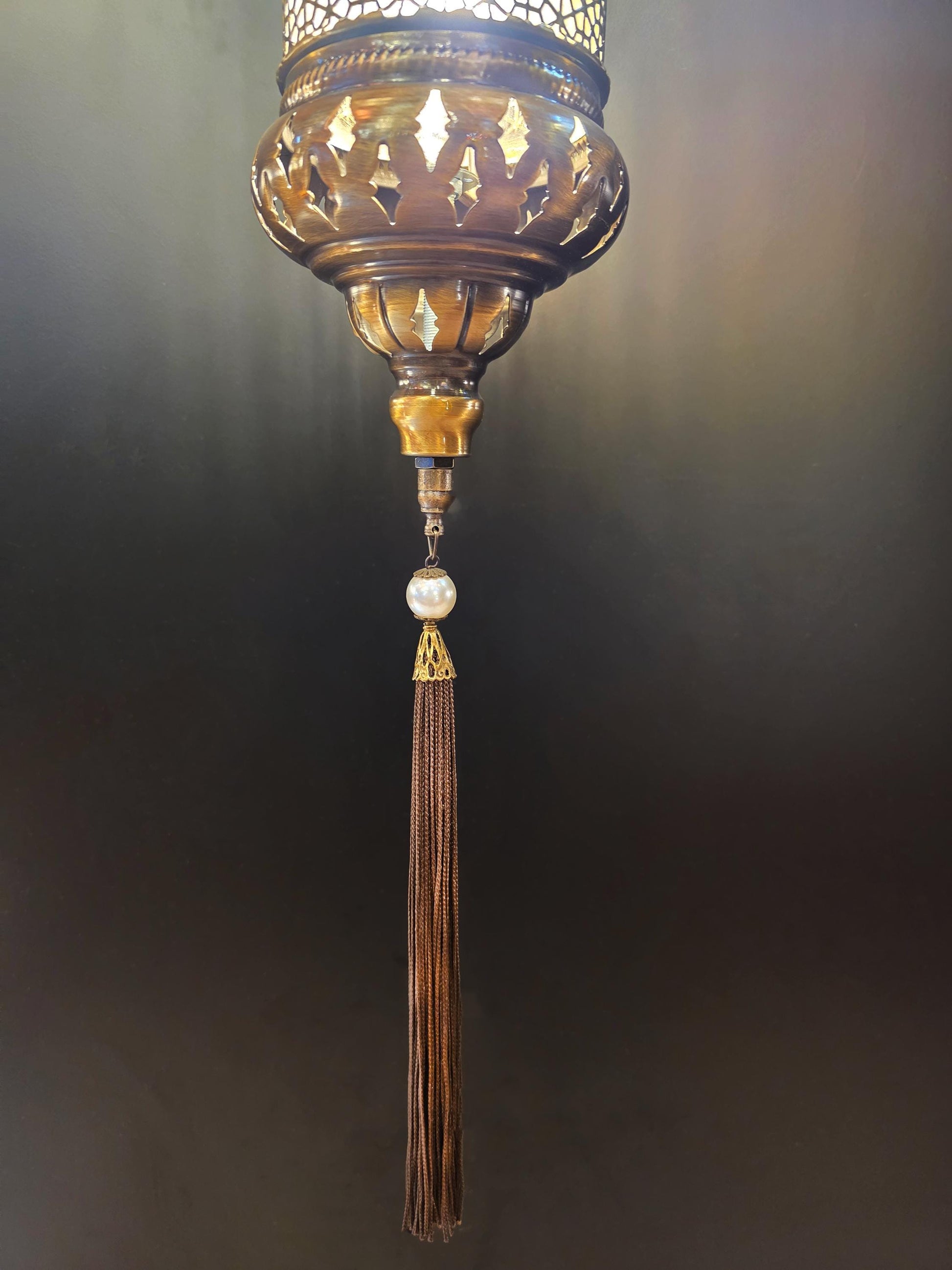Turkish Wall Lamp, Sconce Lighting, Turkish Wall Lamp, Brass Blow Glass Bedroom - Anatolia Lighting