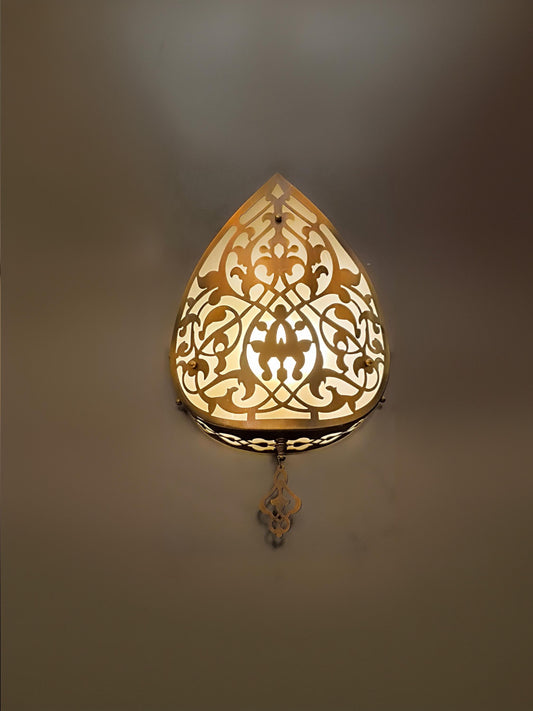 Wall Mounted Moroccan Style Metal Sconce Lamp, Moroccan Lanterns