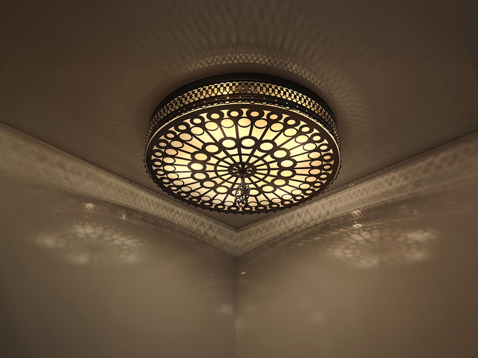 Flush Mount Light Shade, Turkish Ceiling Moroccan Lamp, Unique Sconce Lamp, Authentic Lamp - Anatolia Lighting