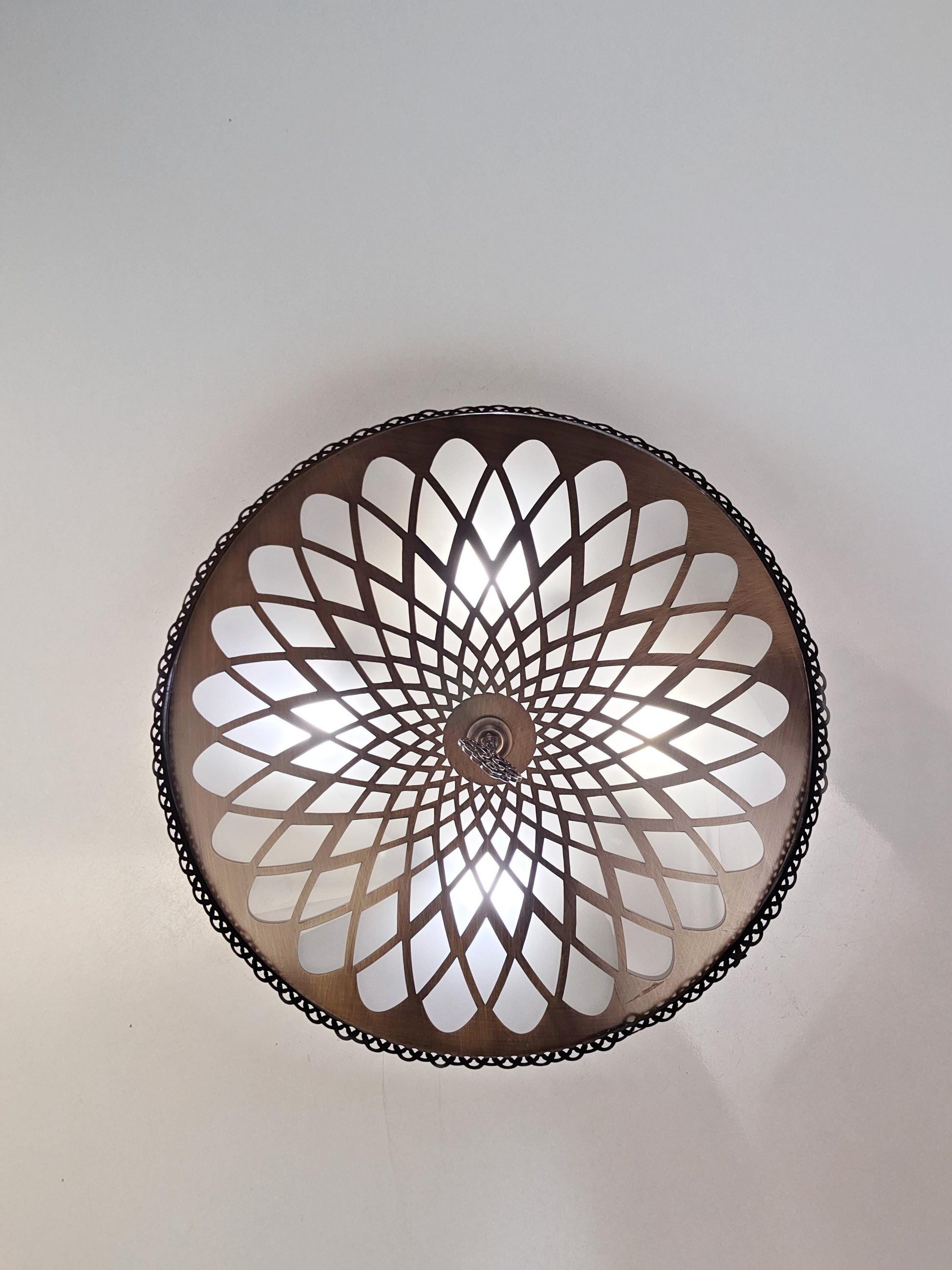 Flush Mount Light Shade, Turkish Ceiling Moroccan Lamp, Unique Sconce Lamp, Authentic Lamp - Anatolia Lighting